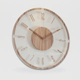 Square Wood Wall Clock – Vintage Design, Best-Seller