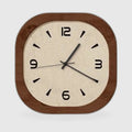 Square Wood Wall Clock – Vintage Design, Best-Seller