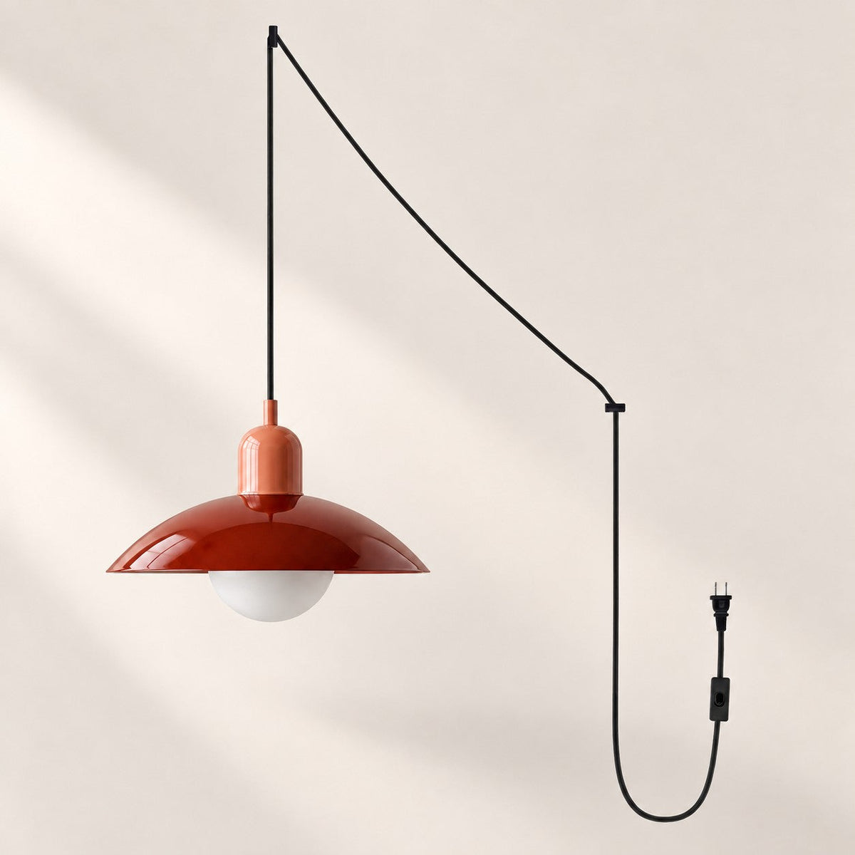 Home Decor : Mid Century Bauhaus Plug-In Pendant Light in van Vandaliamo