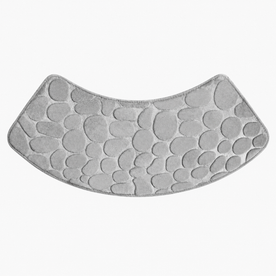 home & garden : Non-Slip Paved Pattern Bath Mat in Gray 30*60*100cm van Vandaliamo