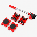Heavy-Duty Furniture Lifter Tool Set with 360° Rotating Mover Sliders