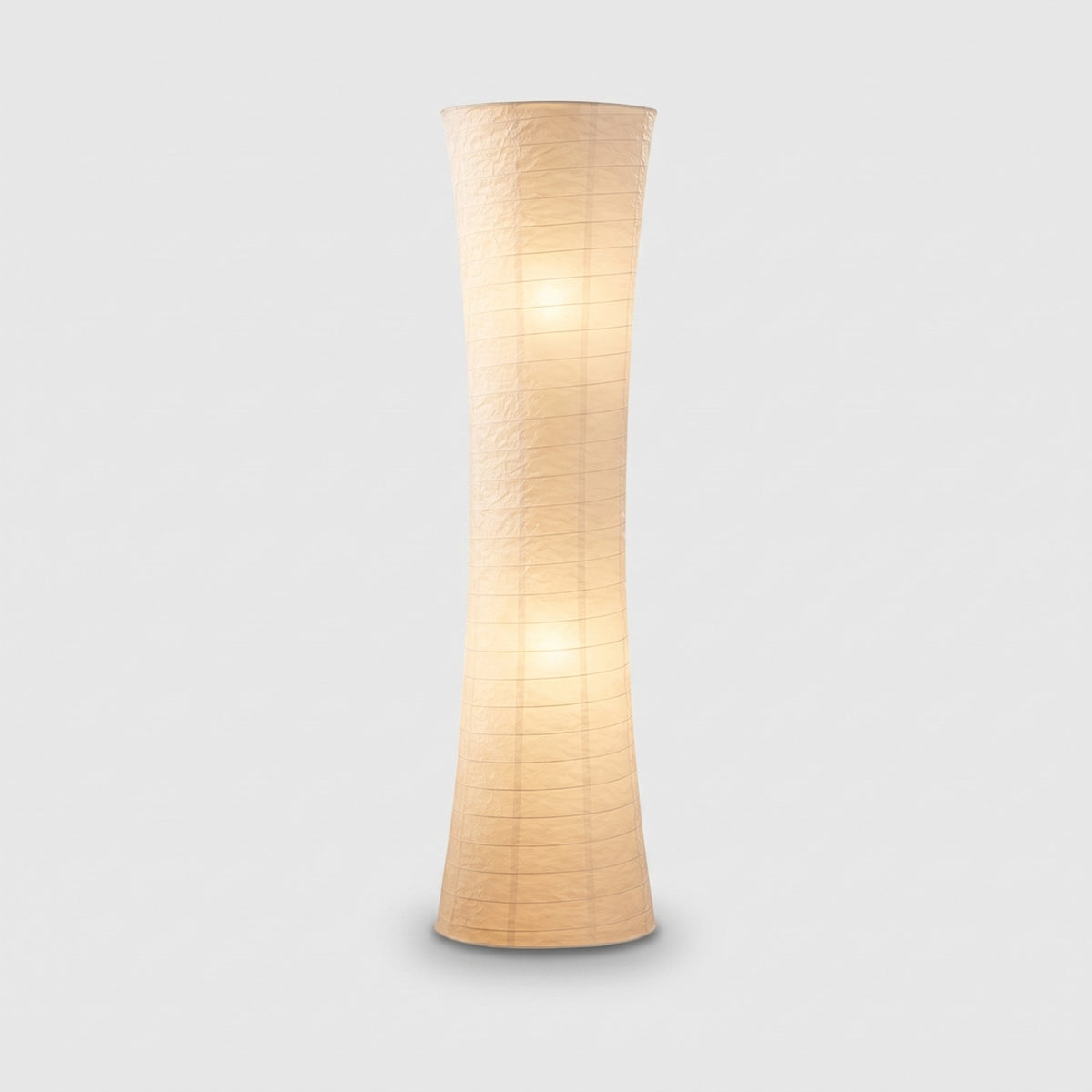 Sculptural LED Floor Lamp – Warm Living Room Ambience