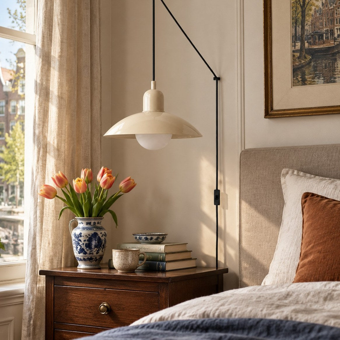 Home Decor : Mid Century Bauhaus Plug-In Pendant Light in van Vandaliamo