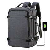 Men's Travel Laptop Backpack - Polyester