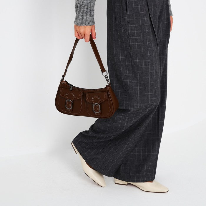Trendy shoulder bag with a luxurious look | Perfect for every day