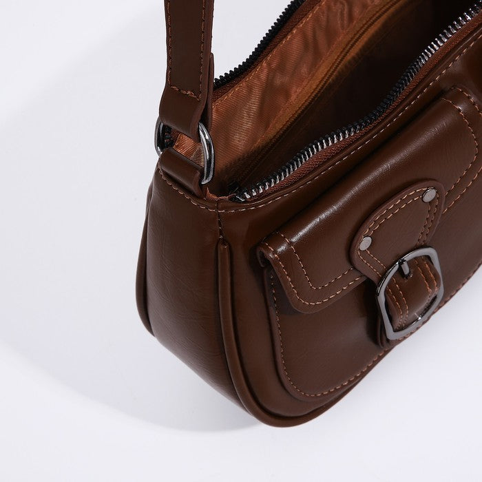 Trendy shoulder bag with a luxurious look | Perfect for every day