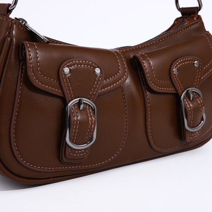 Trendy shoulder bag with a luxurious look | Perfect for every day