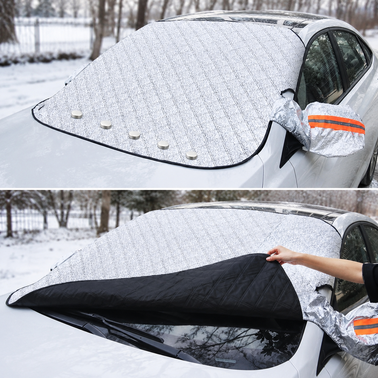 All-Weather Magnetic Car Windscreen Cover