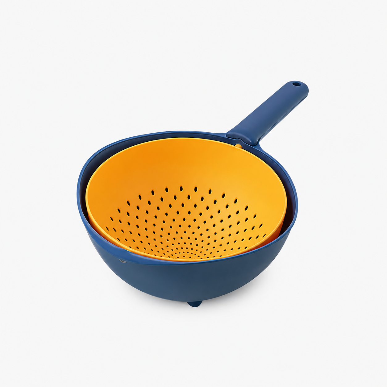 Double-Layer Foldable Dish Drying Rack