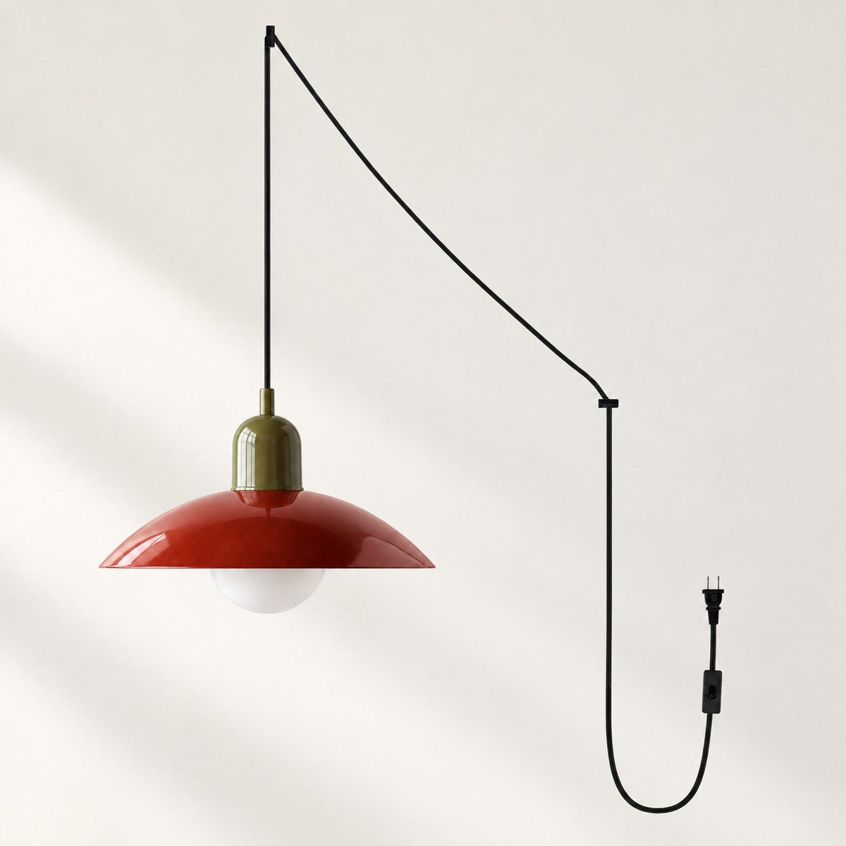Home Decor : Mid Century Bauhaus Plug-In Pendant Light in van Vandaliamo