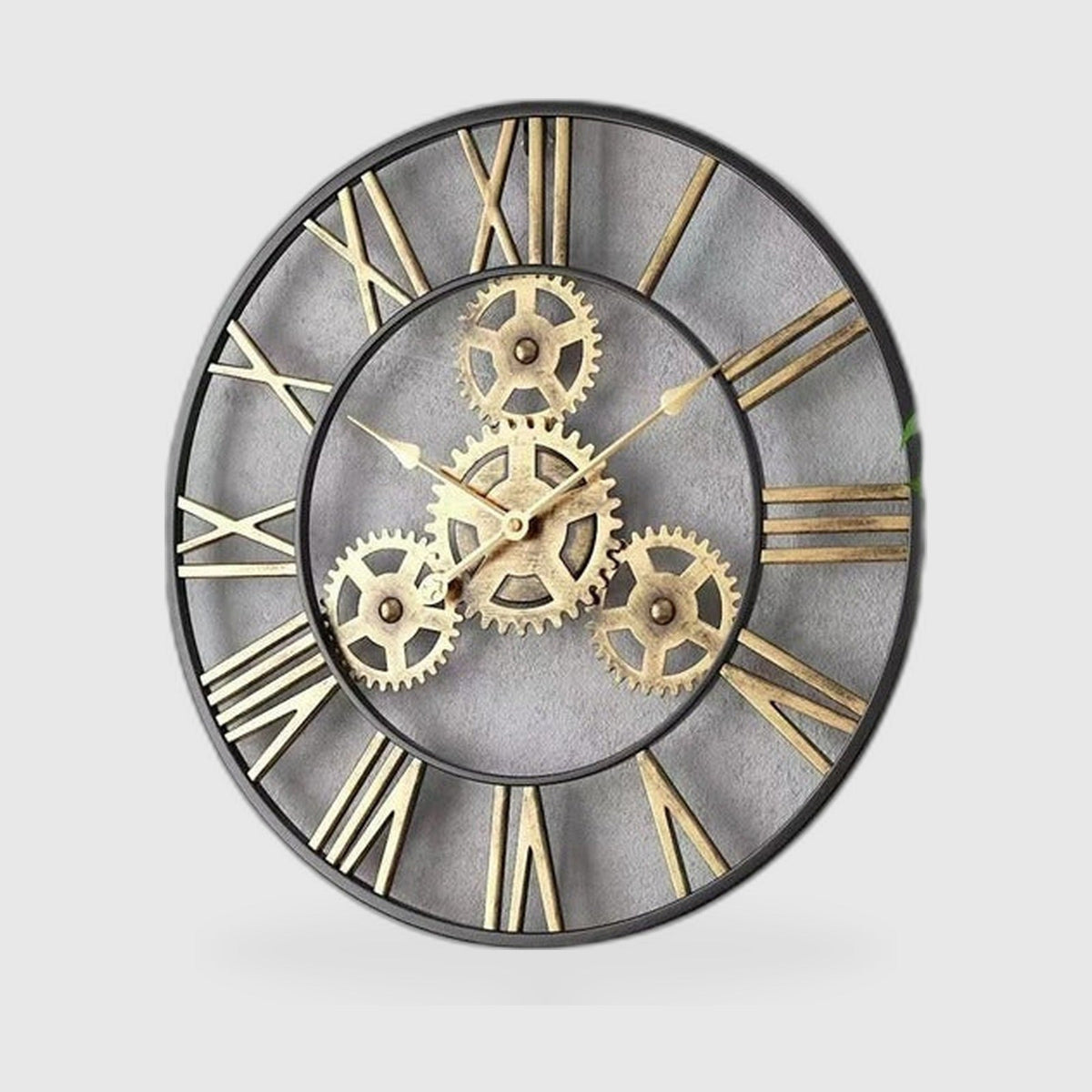 Metal Gears Wall Clock – Industrial Style, Best-Seller