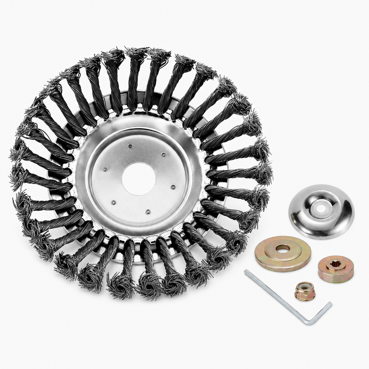 Universal Carbon Steel Weed Brush & Trimmer Head