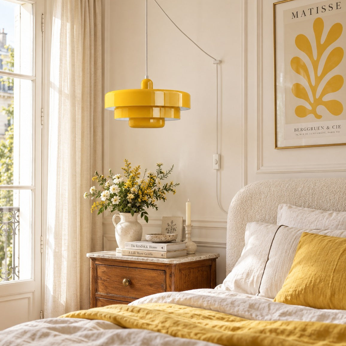 Home Decor : Retro Bauhaus Plug-In Pendant Light - Multi Color in van Vandaliamo