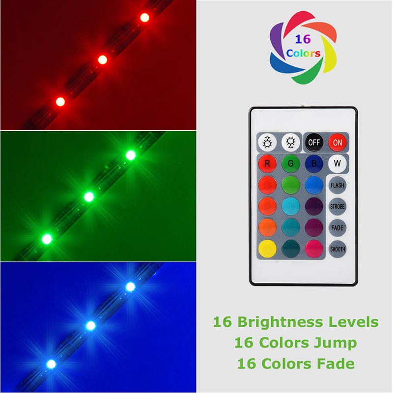LED Strip Light : TV Backlight LED Strip – 16 Colors, USB Powered in van Vanda Liamo