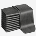 10pcs Versatile Microfiber Cloths for Windows, Car & Kitchen