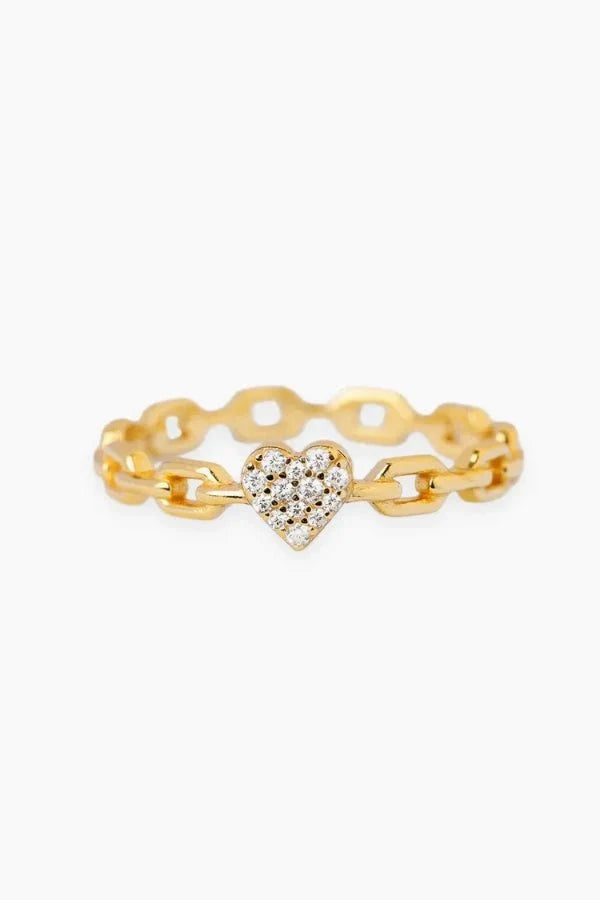 Ring : Amore Gold Ring in van Vandaliamo
