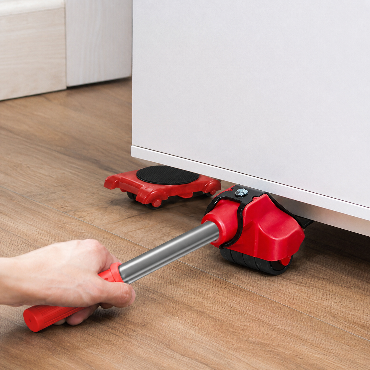 Heavy-Duty Furniture Lifter Tool Set with 360° Rotating Mover Sliders