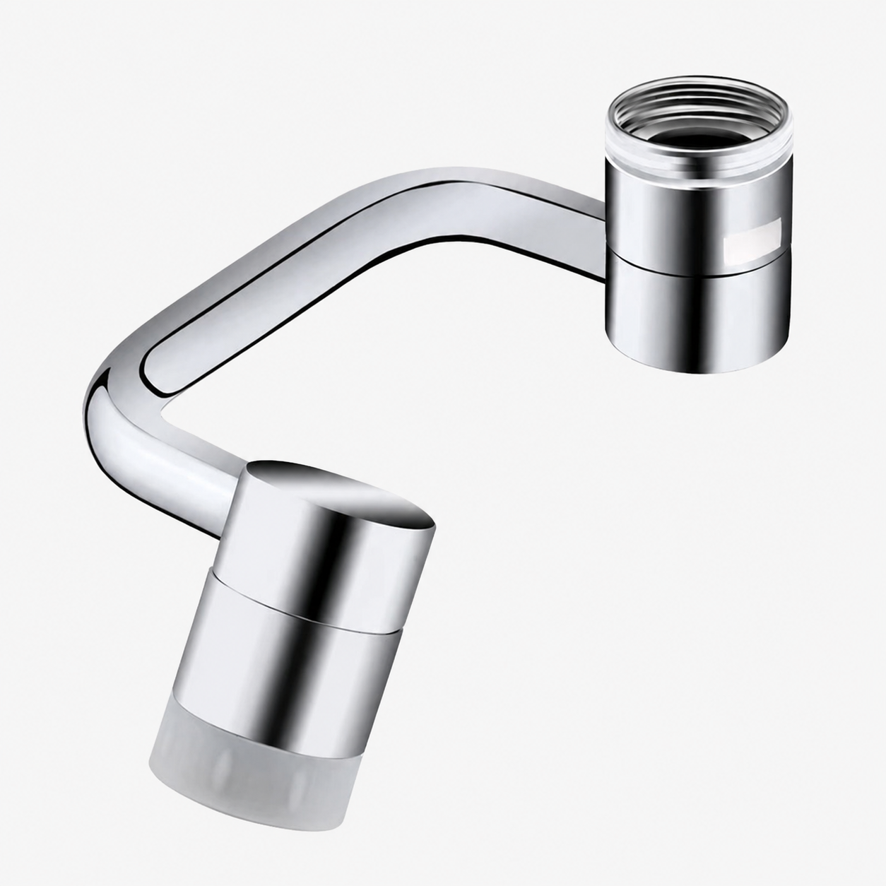 Rotating Universal Faucet Extender Attachment