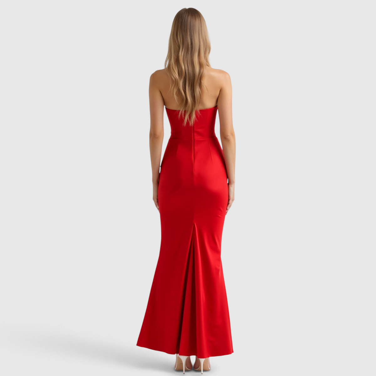 Fashion : Women's Column Maxi Dress - Elegant Wedding Guest Dress in van Vanda Liamo