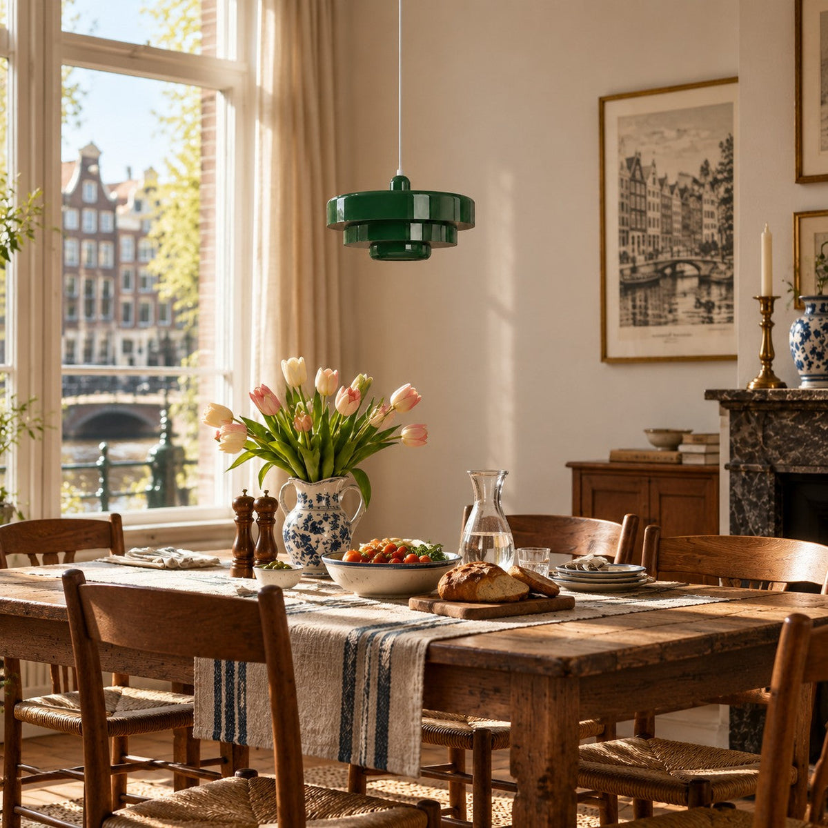 Home Decor : Retro Bauhaus Plug-In Pendant Light - Multi Color in van Vandaliamo