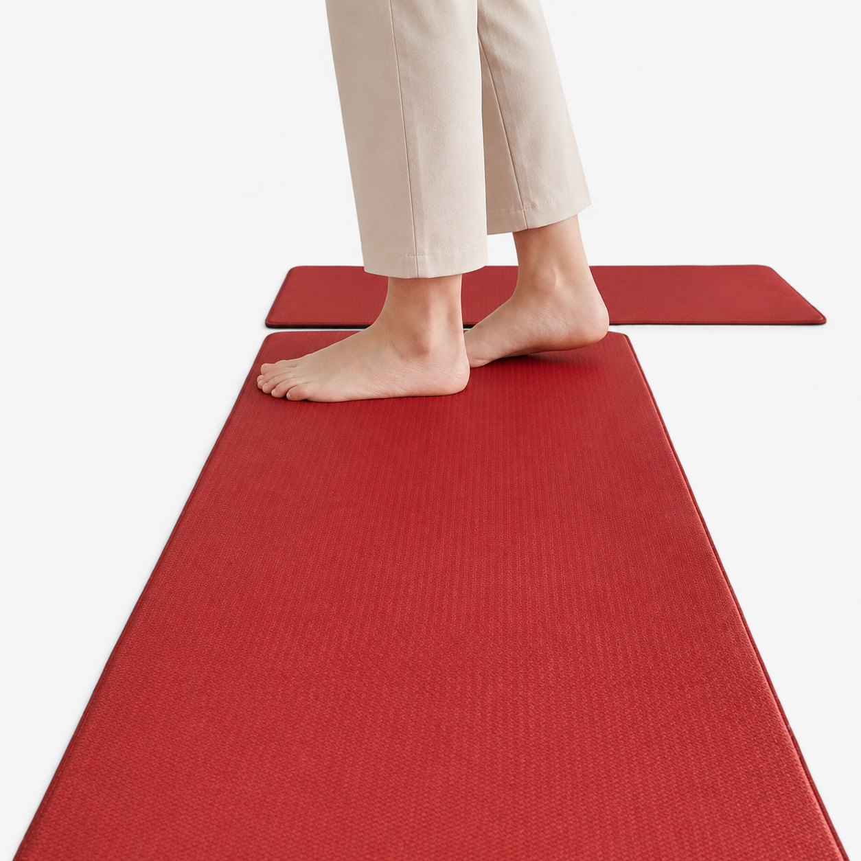 house & garden : Non-slip Mat for the Kitchen in Red van Vandaliamo
