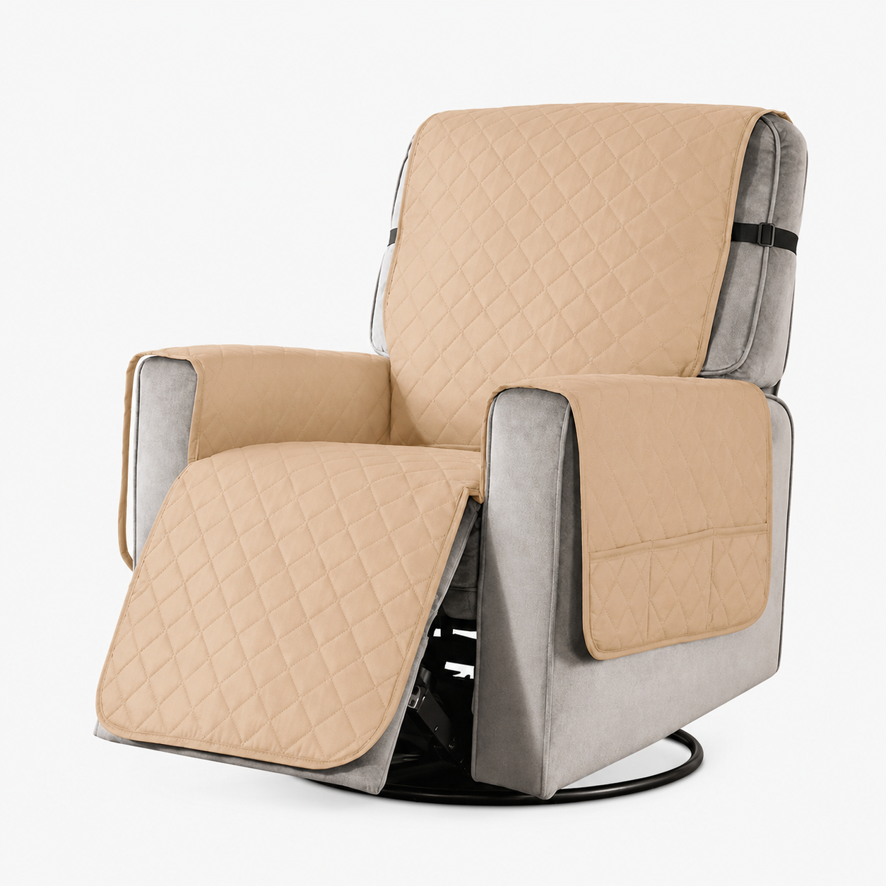 house & garden : Universal Soft Armchair Cover in Beige van Vandaliamo