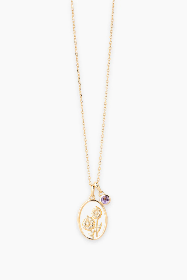Necklace : Birth Month Necklace in September van Vandaliamo