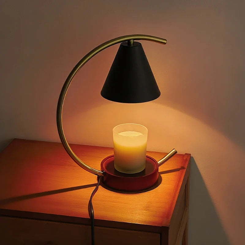Moonveil Wax Warmer Lamp – Elegant Candle & Wax Melt Warmer