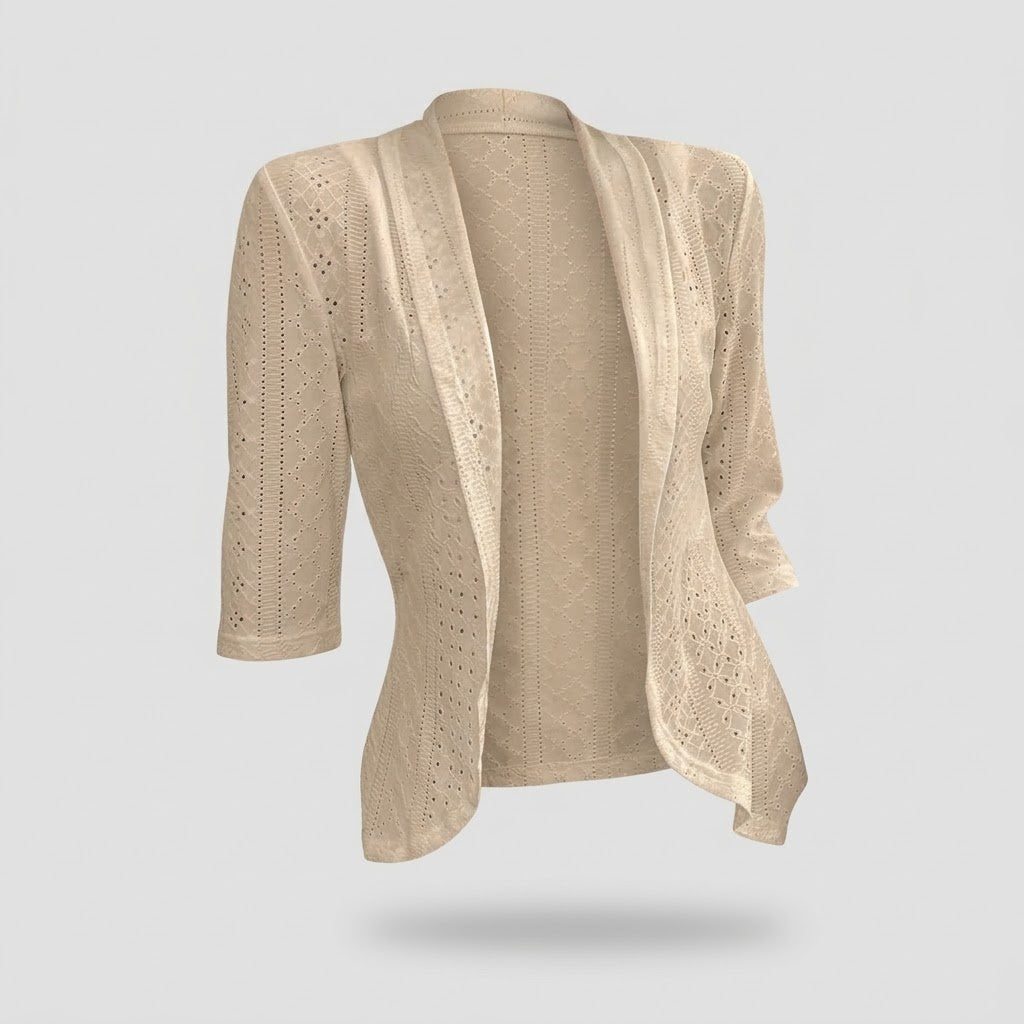 Women's Open Front Jacket - Lightweight Layering Piece