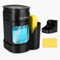 3-in-1 Countertop Liquid Soap Dispenser with Sponge Caddy