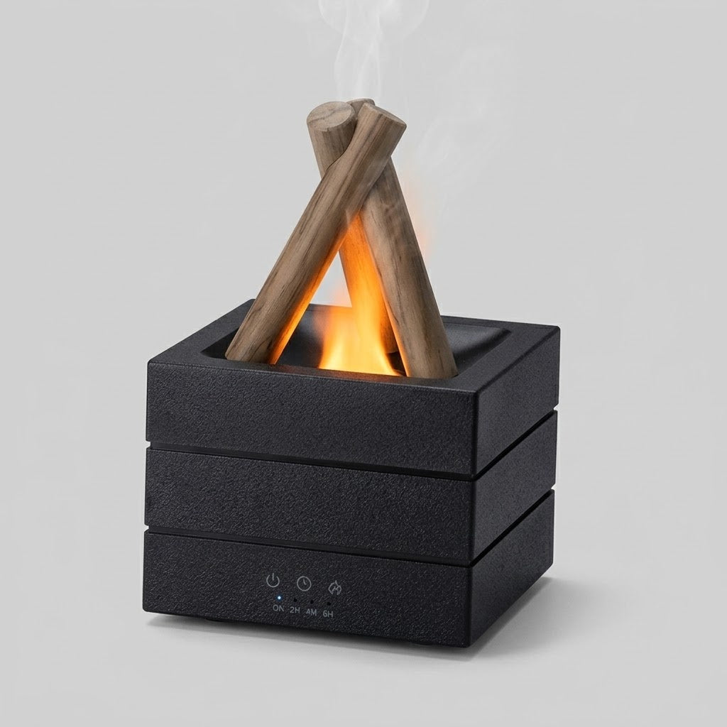 Home Decor : Bonfire Aroma Diffuser - Flame Effect Scent Diffuser in van Vandaliamo