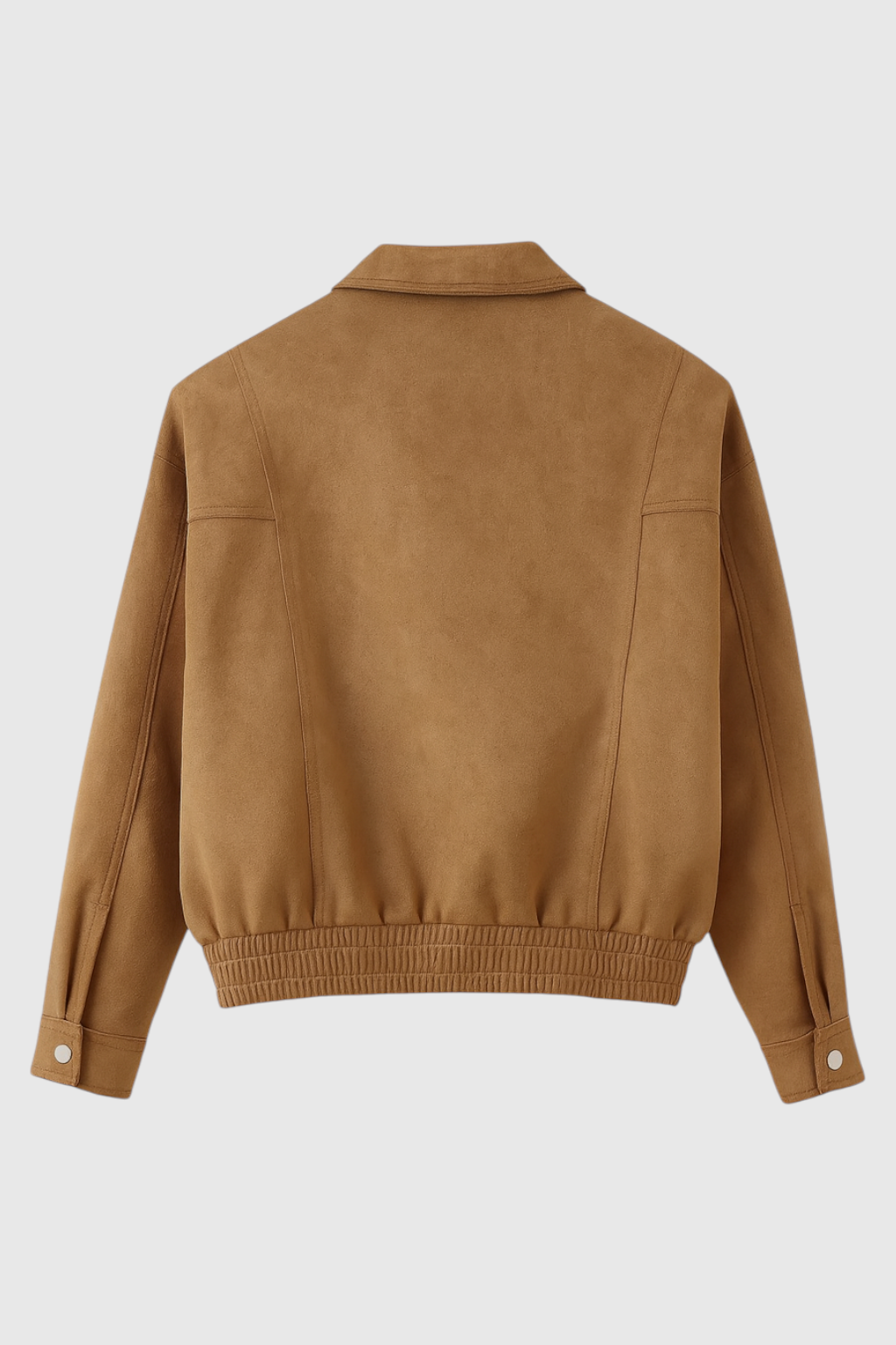 Jacket : Women's Brown Bomber Jacket in van Vanda Liamo