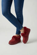 Burgundy Winter Boots for Women