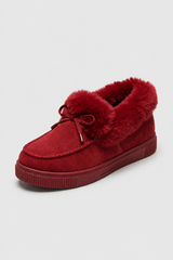 Burgundy Winter Boots for Women
