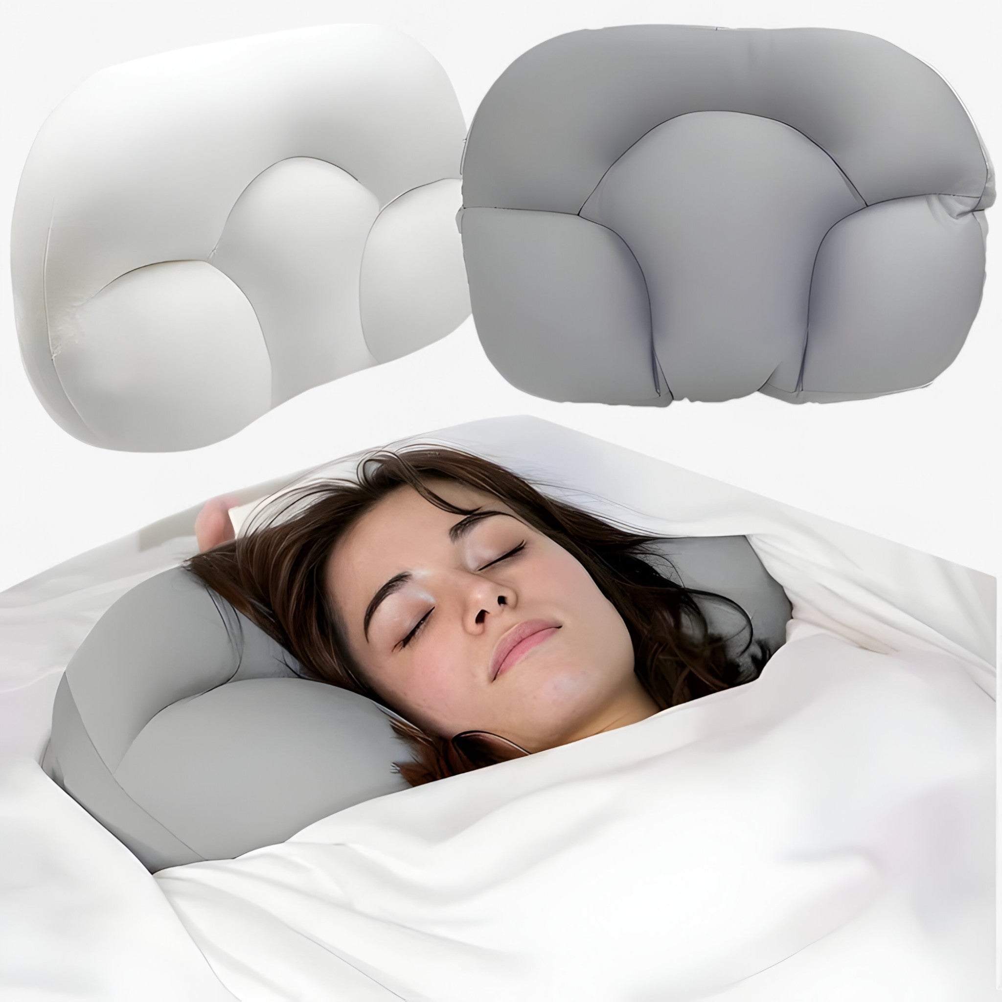 Cloud - Ultimativ komfort og sundhedsfremmende sovepude- €25 : Cloud Sleeping Pillow in van Vandaliamo