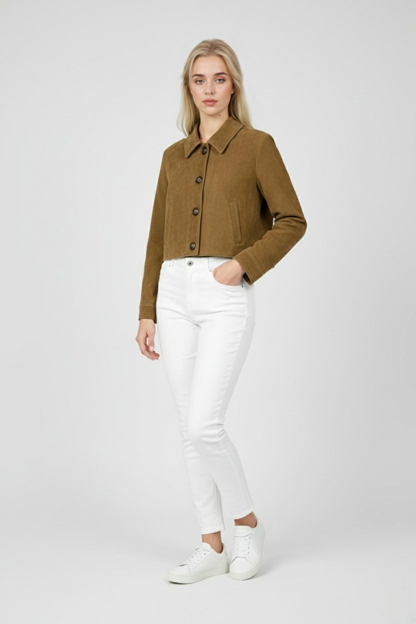 Jacket : Casual Long Sleeve Jacket in van Vanda Liamo