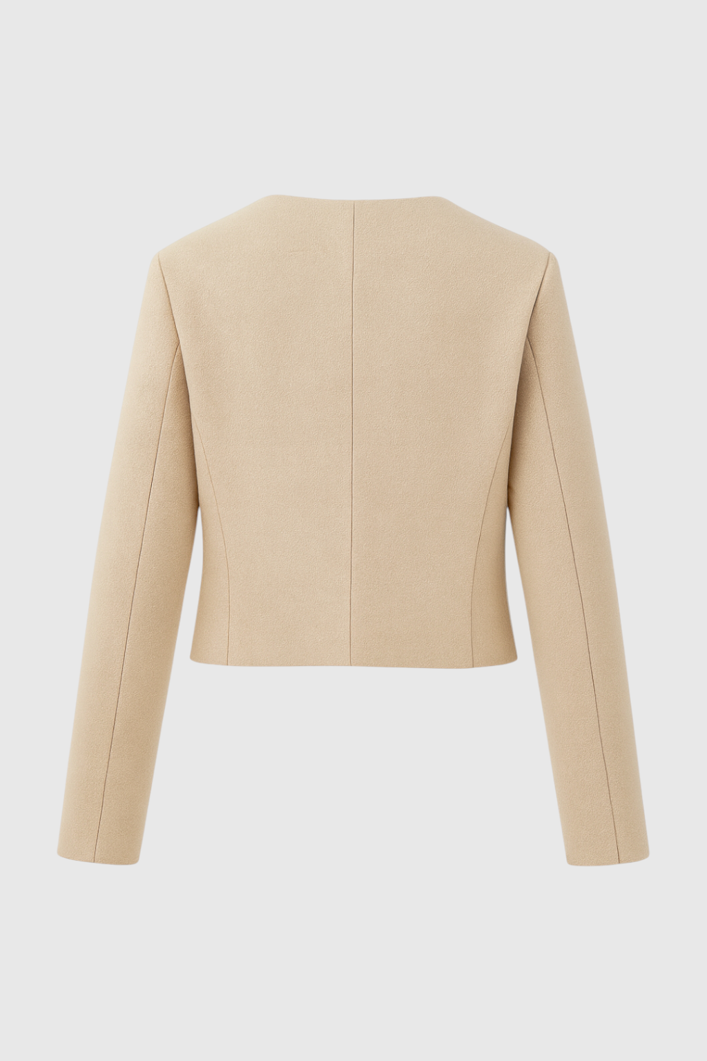 Jacket : Women's Champagne Puffer Winter Short Jacket - Warm & Stylish in van Vanda Liamo