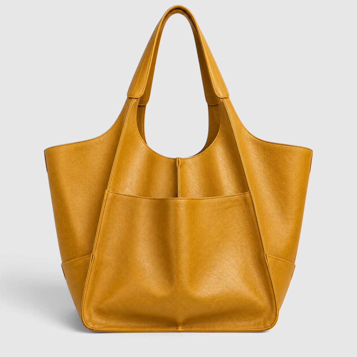 Tote Bag : Vintage Oversized Tote Bag in Yellow van Vandaliamo