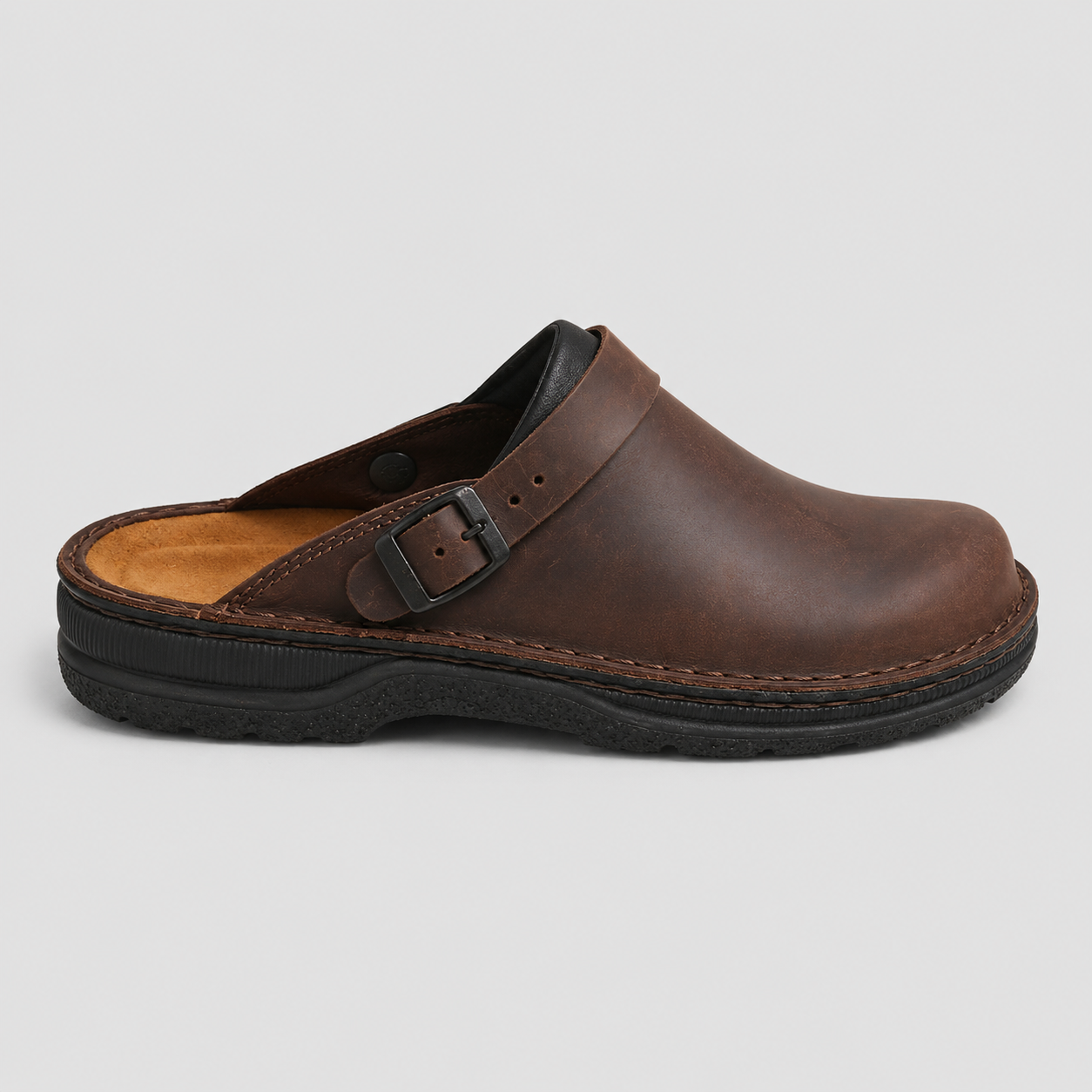 Men's Ergonomic Clogs - Adaptive Sole, Supportive Comfort