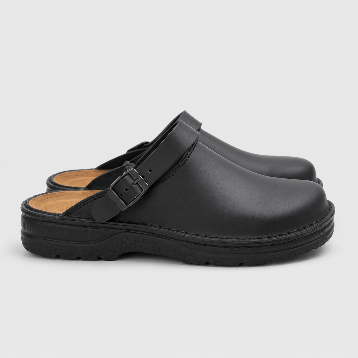 Men's Ergonomic Clogs - Adaptive Sole, Supportive Comfort