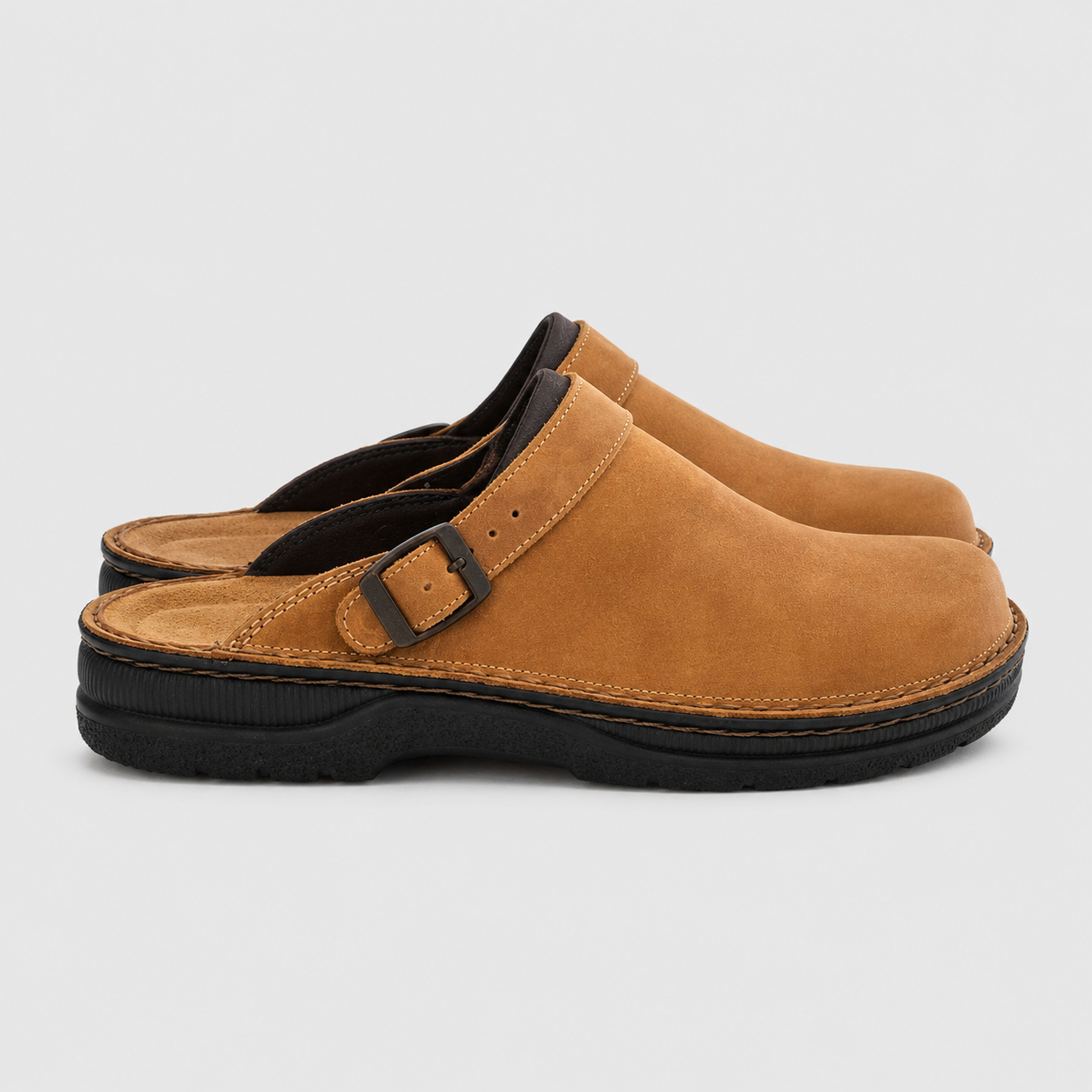 Men's Ergonomic Clogs - Adaptive Sole, Supportive Comfort