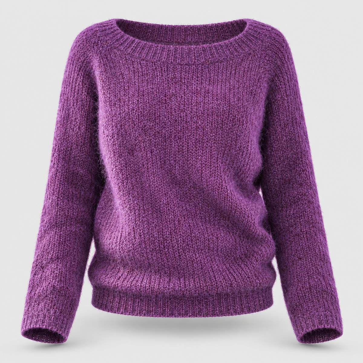 Fashion : Women's Relaxed Fit Knit Sweater - Casual Pullover in van Vanda Liamo