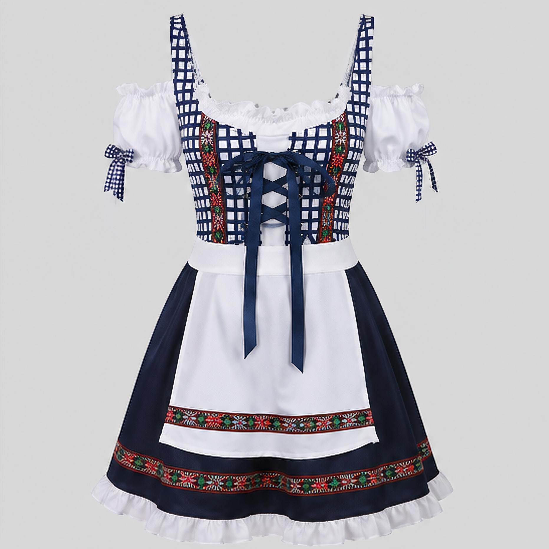 Women's Dirndl Dress, Lace & Tradition for Oktoberfest