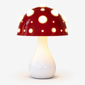 Mushroom Table Lamp - Modern Metal Dimmable Design