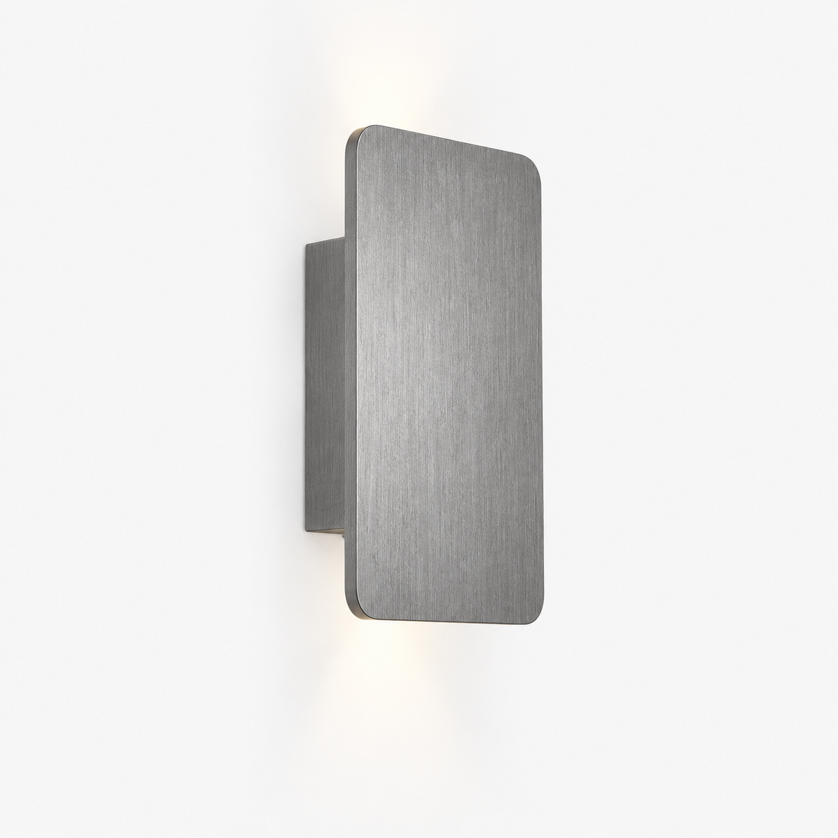 Indoor Rectangular LED Wall Lamp - Modern Metal Design