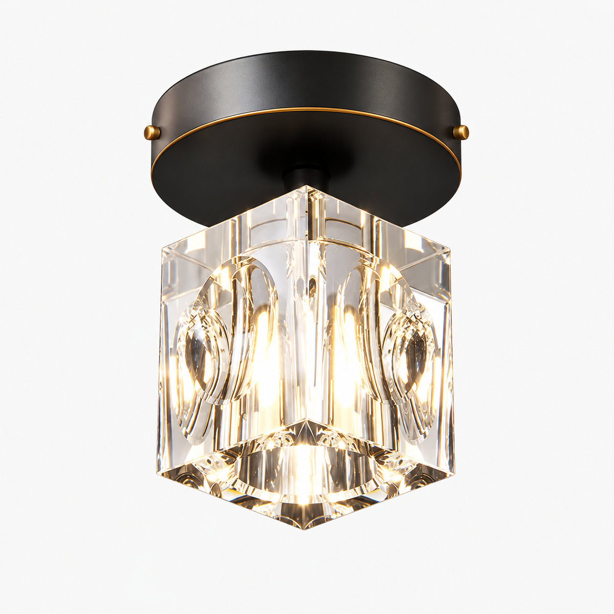 Geometric Crystal Ceiling Lamp