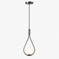 Pendant Light - Modern Nordic Adjustable Gold or Black Lamp