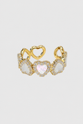 Classic Gold-Tone Heart Ring – Occasion Chic & Everyday Elegance