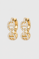 Classic Gold-Tone Statement Earrings – Lightweight & Effortlessly Chic