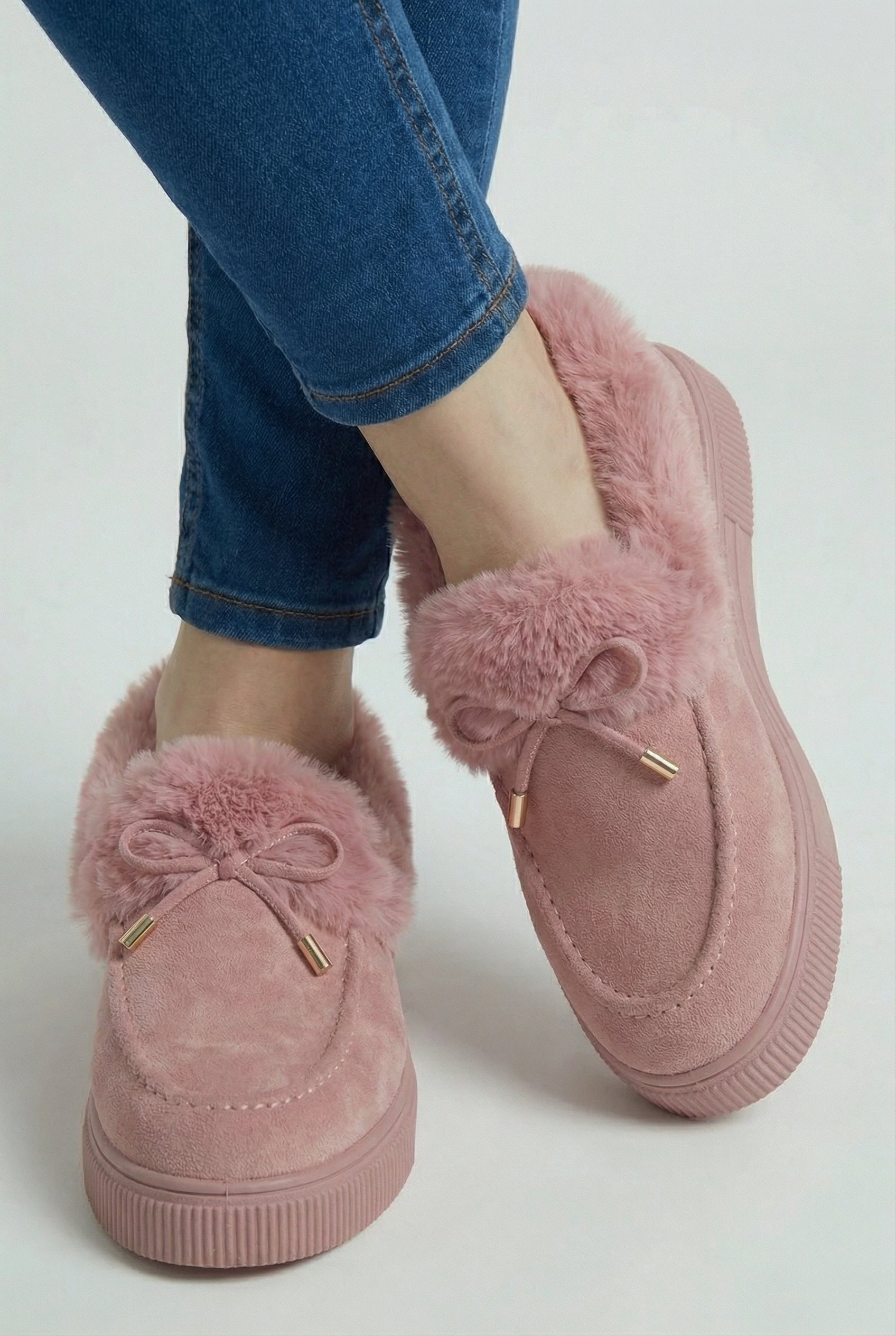 Women’s Snow Boots : Cozy Pink Winter Snow Boots for Women in van Vanda Liamo
